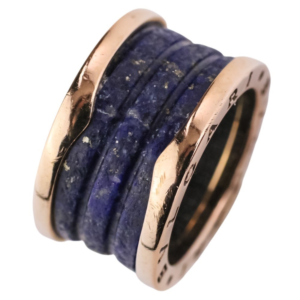 BVLGARI 18k Gold Lapis Ring